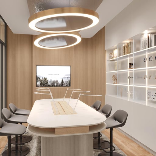 Atelier d'Antoine room in Jaeger-LeCoultre Dubai Mall Flagship boutique